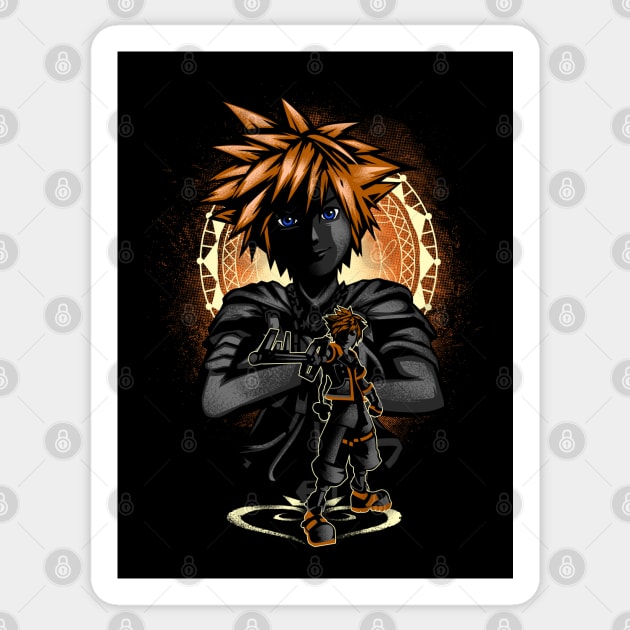 Keyblade Hero Sora Sticker by HyperTwenty